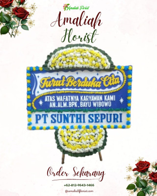 Papan Bunga Duka di Ikua Koto Dibalai