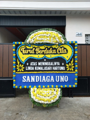 Papan Bunga Duka di Ikua Koto Dibalai